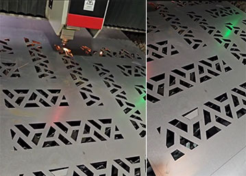 Servicio de corte láser en metales