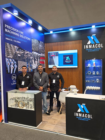 Entrada a la Feria Internacional de Bogotá 2026 de maquinaria industrial, equipos y herramientas